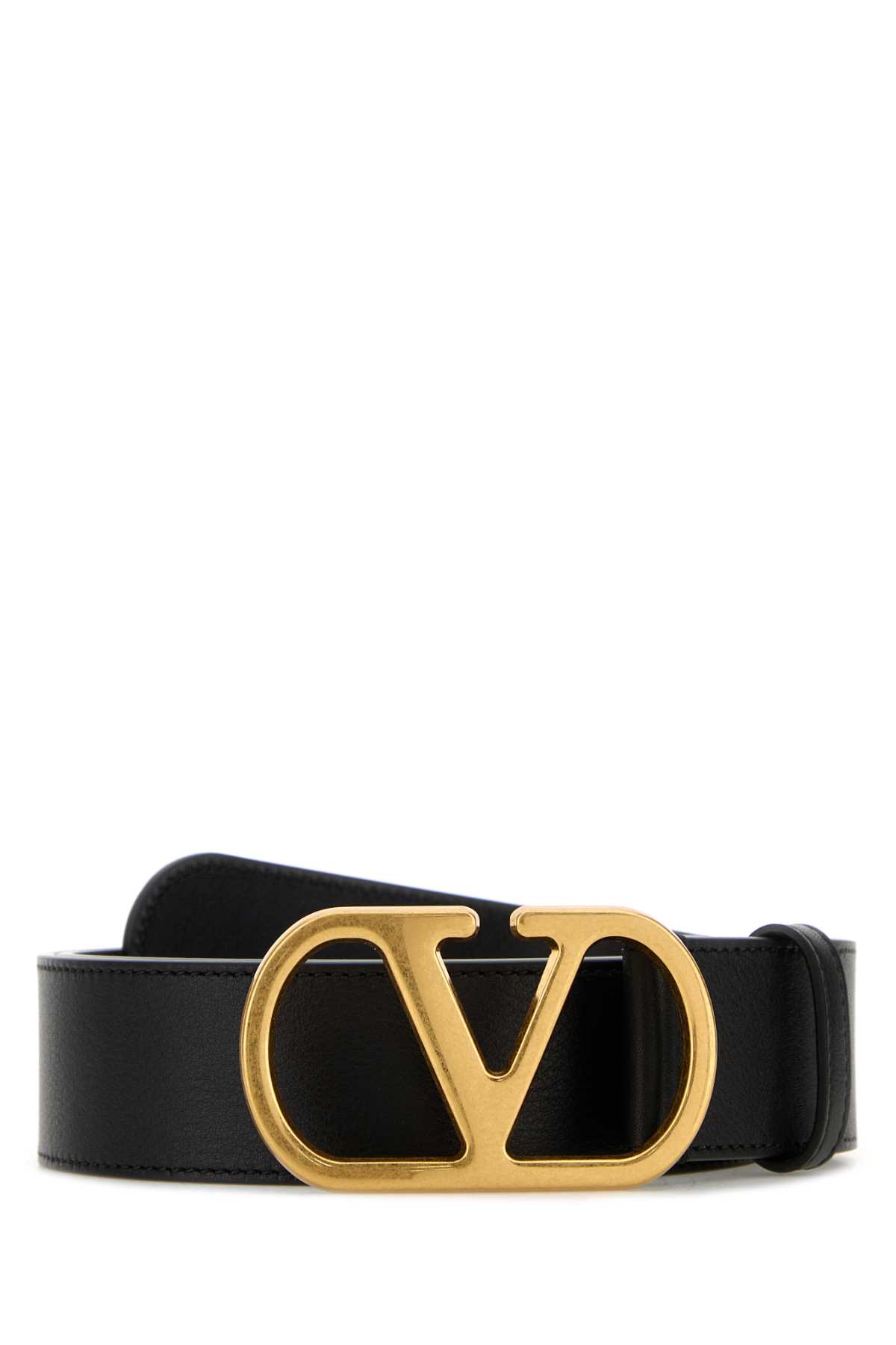 Valentino Garavani Black Leather Belt Valentino Garavani Black Leather Belt