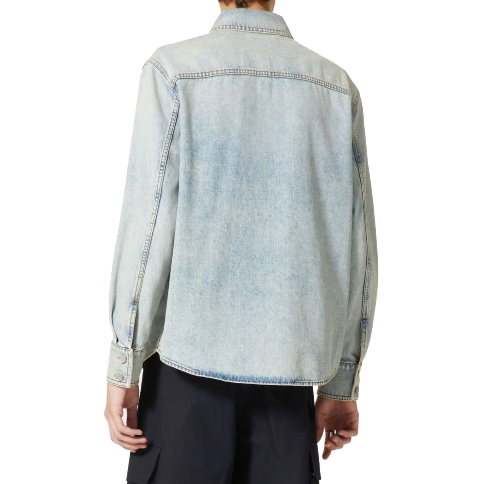 VALENTINO GARAVANI COTTON DENIM SHIRT 