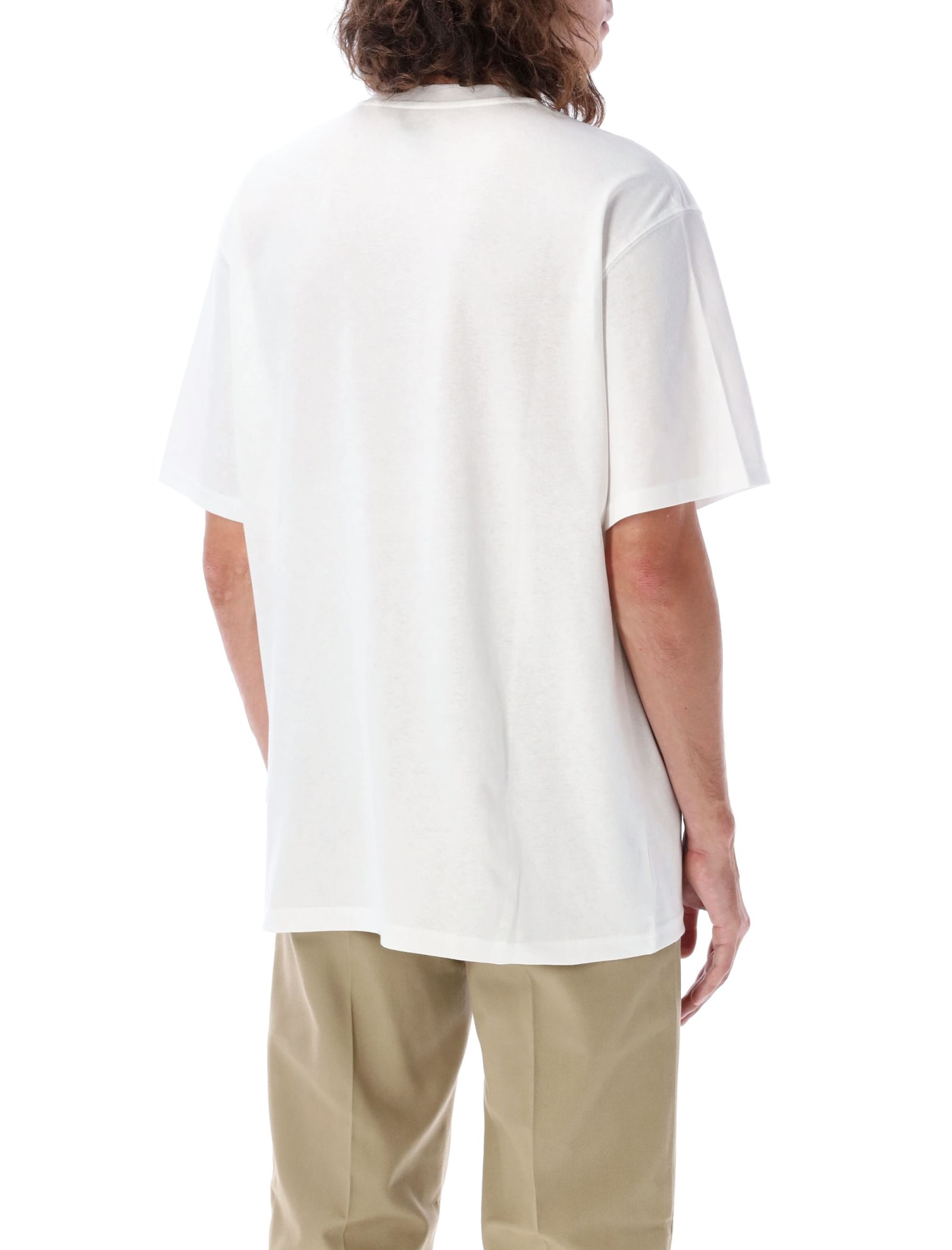 Shop Dickies Luray Pocket T-shirt In White