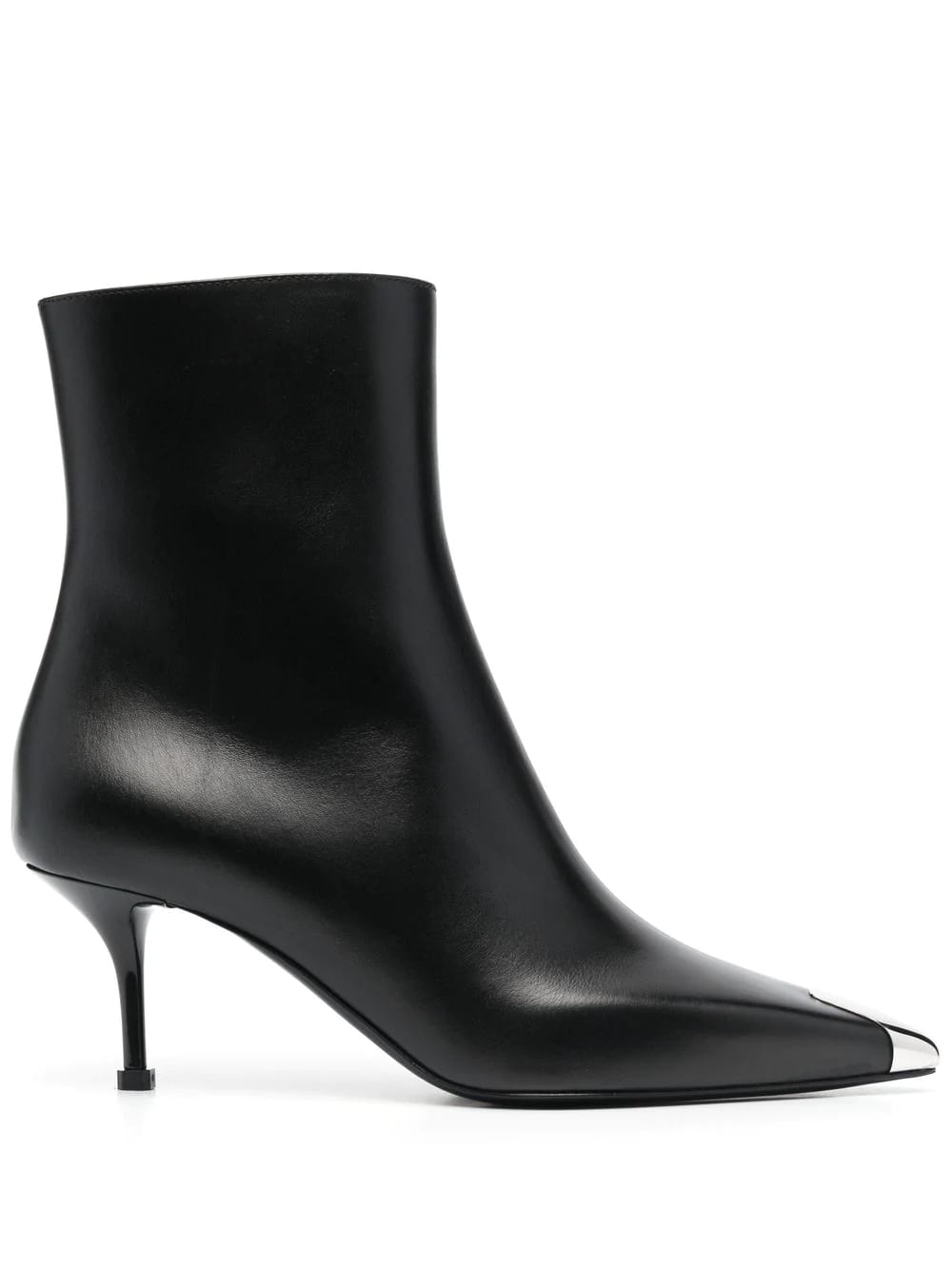 Alexander Mcqueen Punk Ankle Boots In Nero