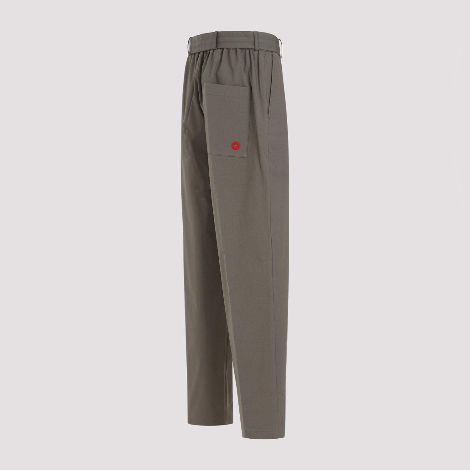 Shop Craig Green Circle Worker Trousers In Olive