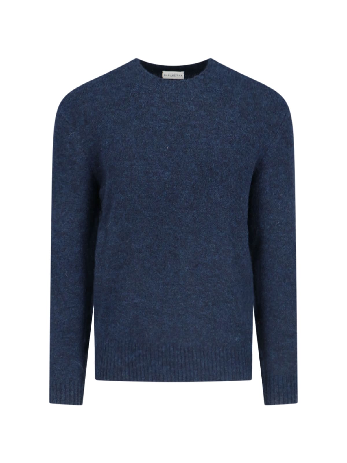 Shop Ballantyne Basic Sweater In Blue