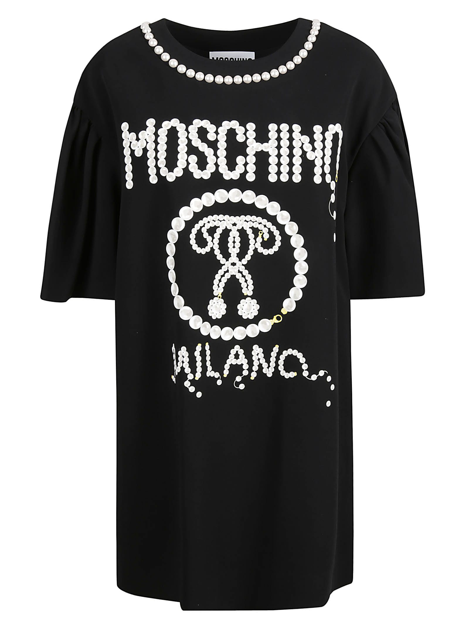 Moschino Double Question Mark Pearls Dress