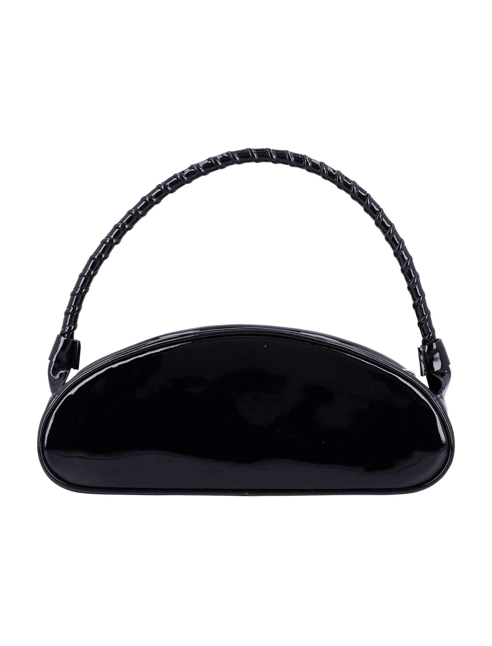 Msgm Small Bean Bag In Black