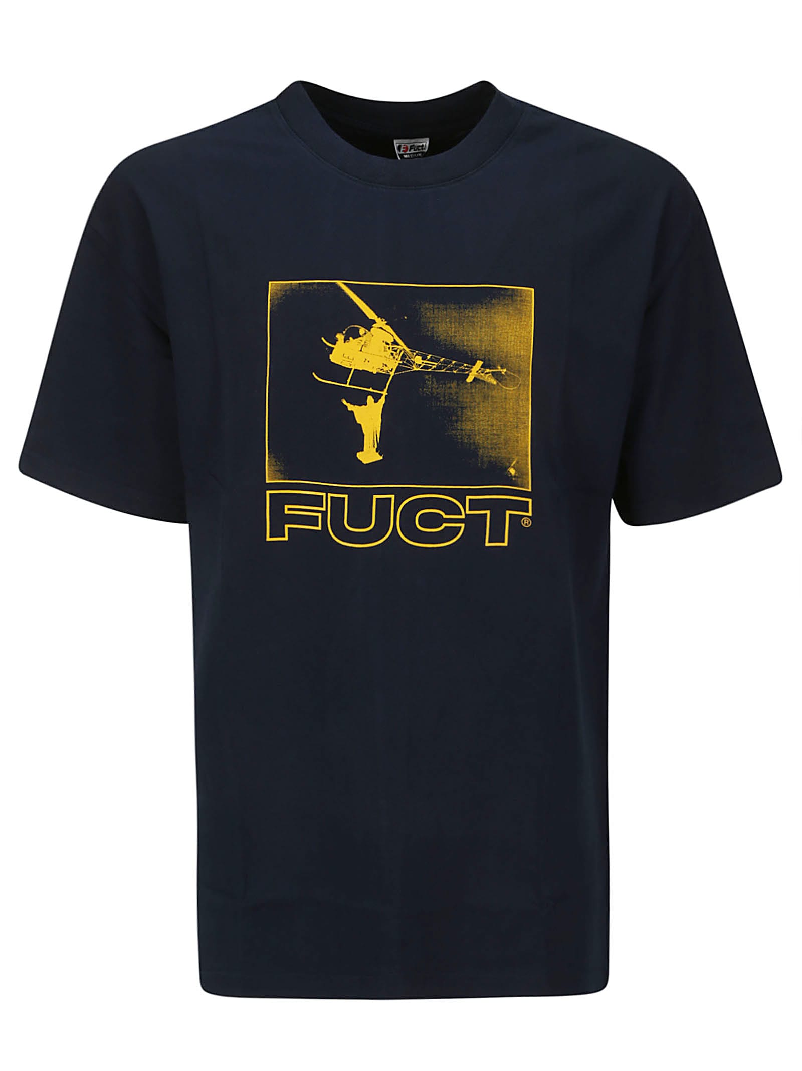 Shop Fuct Helicopter Tee In Blue
