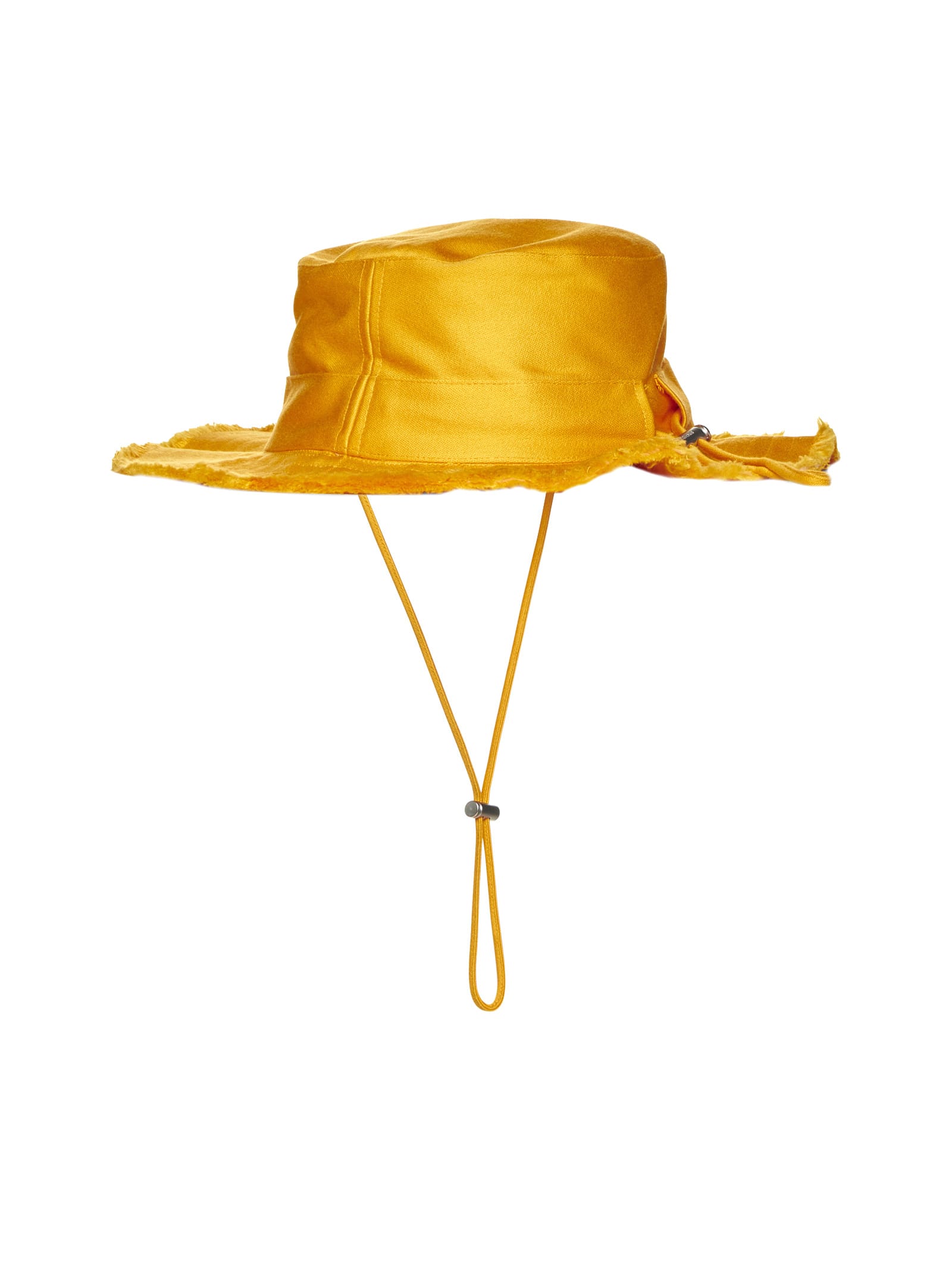 Shop Jacquemus Hat In Dark Orange