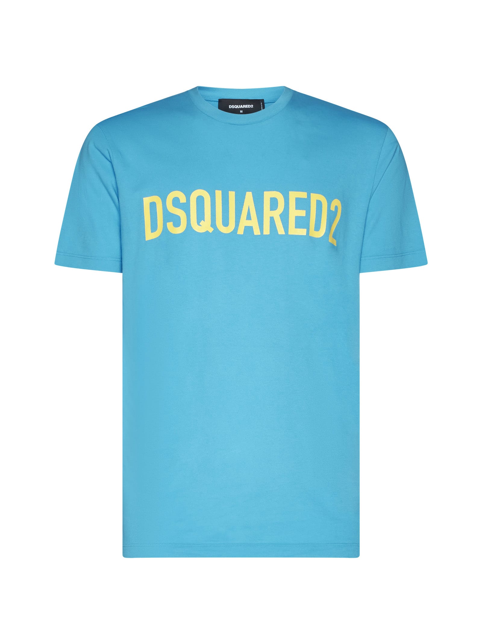 Dsquared2 Cool Logo Cotton Jersey T-shirt In Light Blue