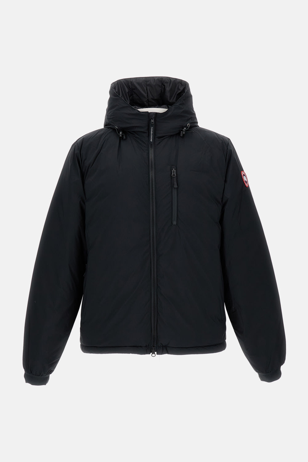 Canada Goose Lodge Down Jacket In Black