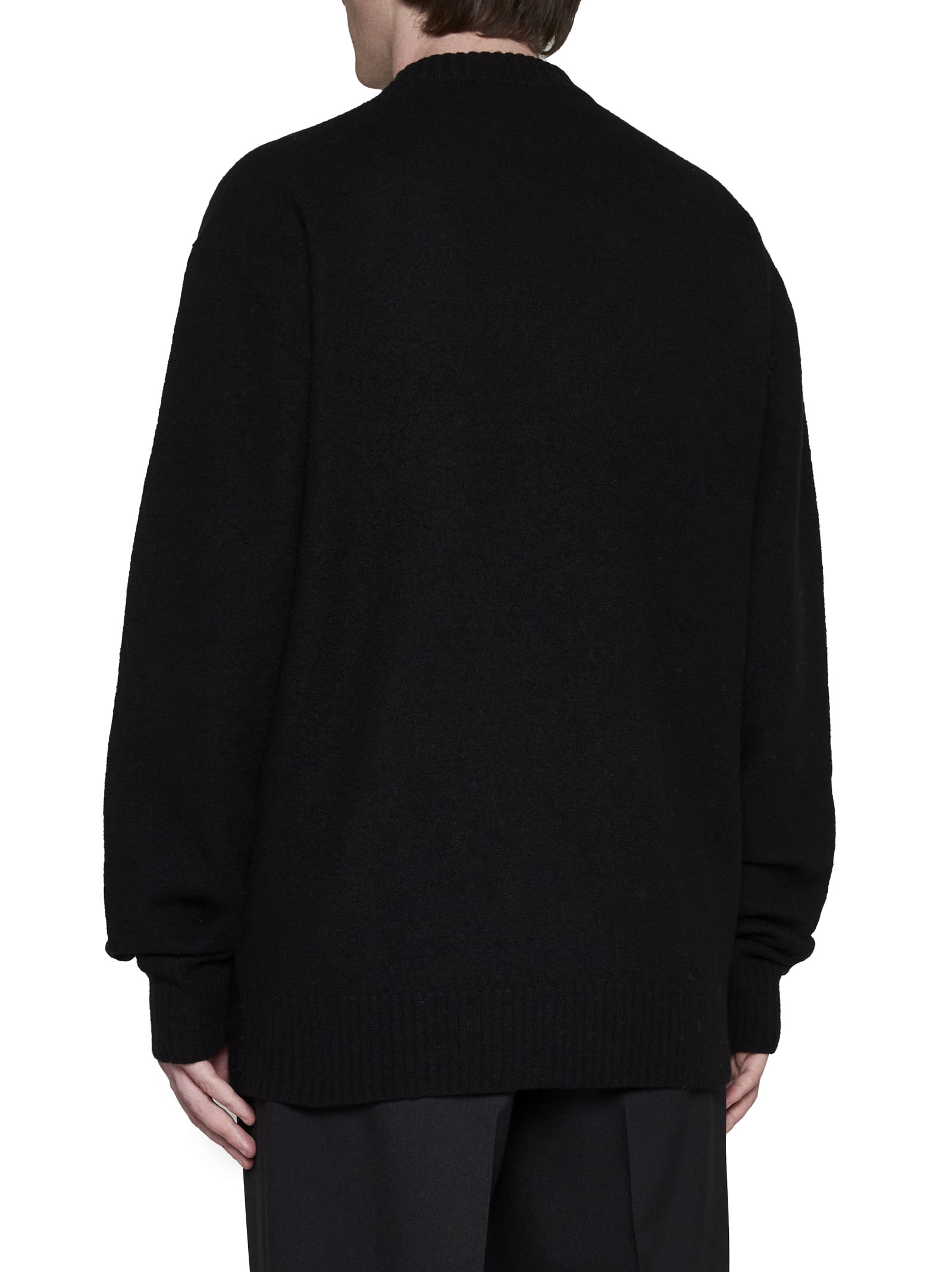 Shop Jil Sander Sweater In Black