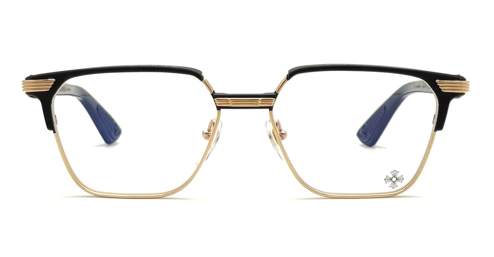 Chrome Hearts Blazin - Matte Black / Matte Gold Rx Glasses In Gold