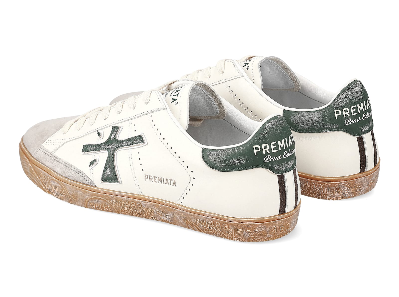 Shop Premiata Steven In White