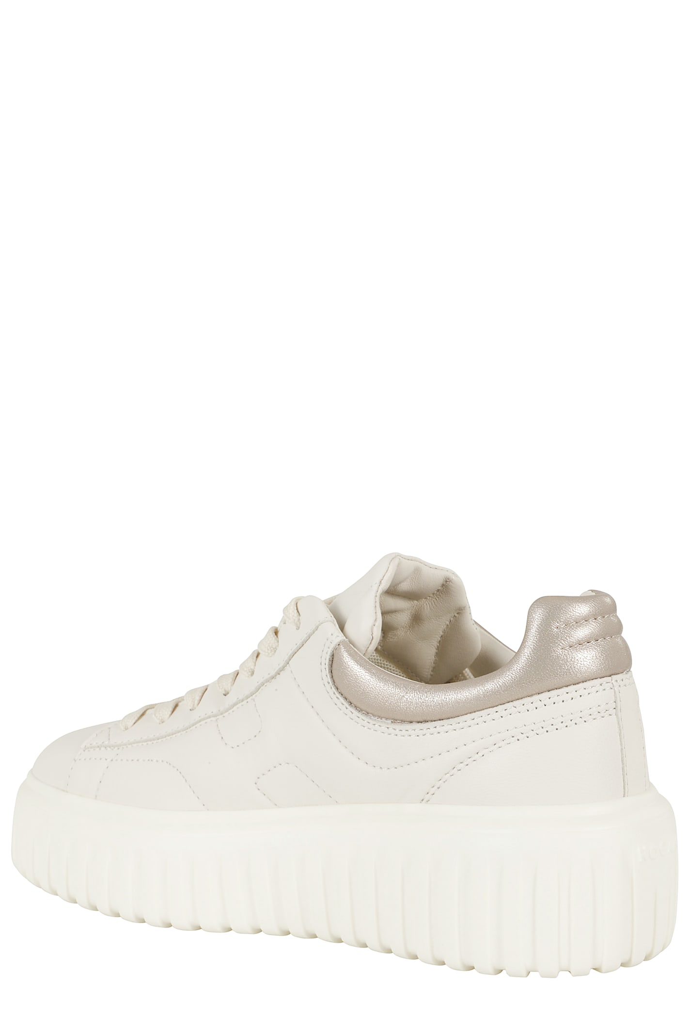 Hogan Woman Sneakers Off White Size 11 Leather