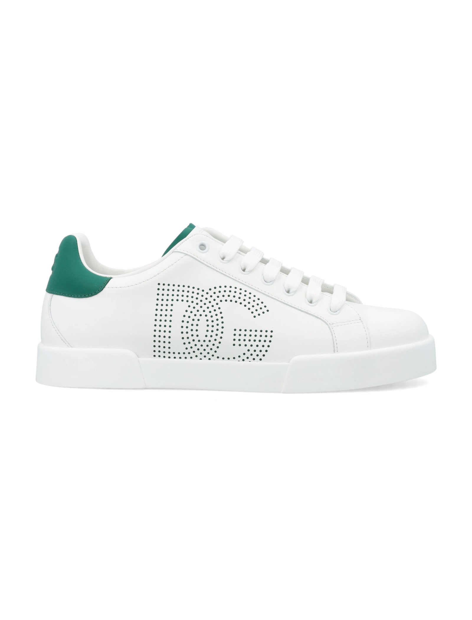 Shop Dolce & Gabbana Portofino Light Sneaker In White