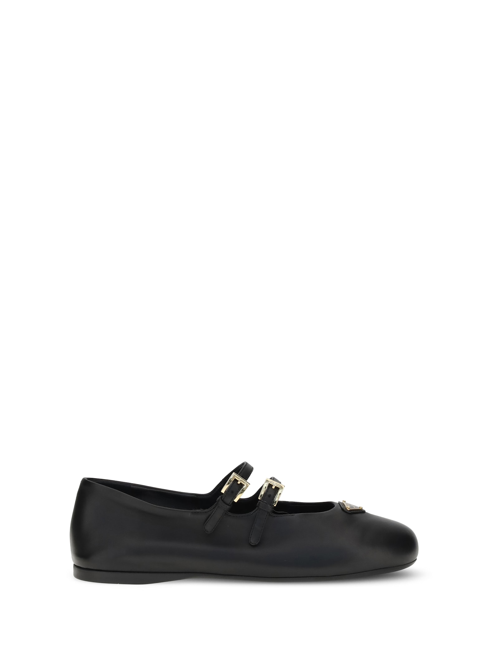 Prada Leather Ballerinas