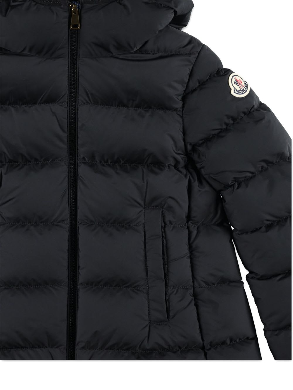 Moncler Barend Long Coat In Black