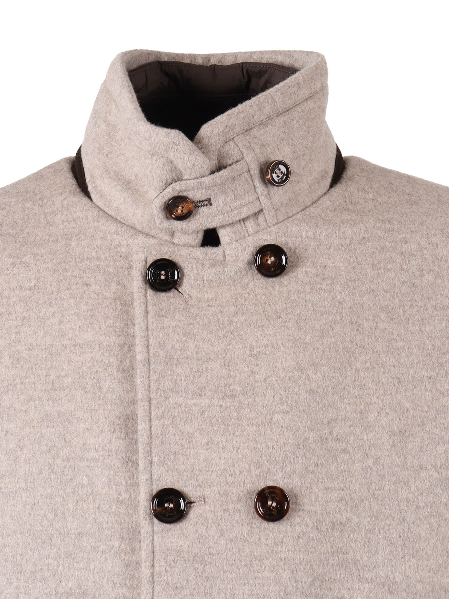 Moorer Bas-le Jacket In Gray