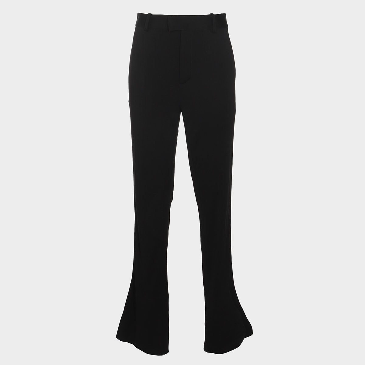 Shop Bottega Veneta Black Viscose Pants