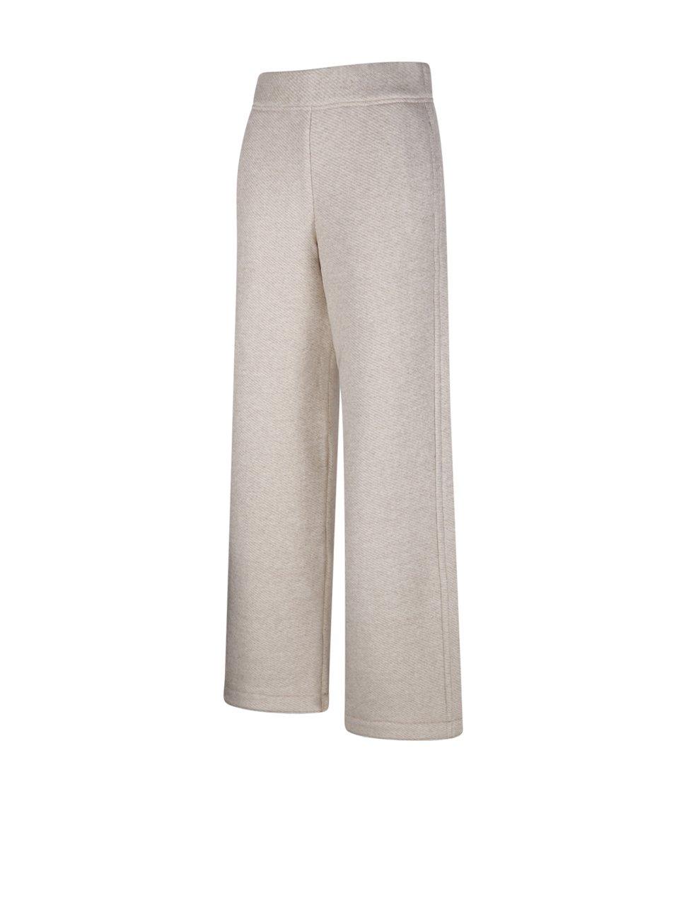 Shop Max Mara Tay Wide Leg Jogging Trousers In Albino
