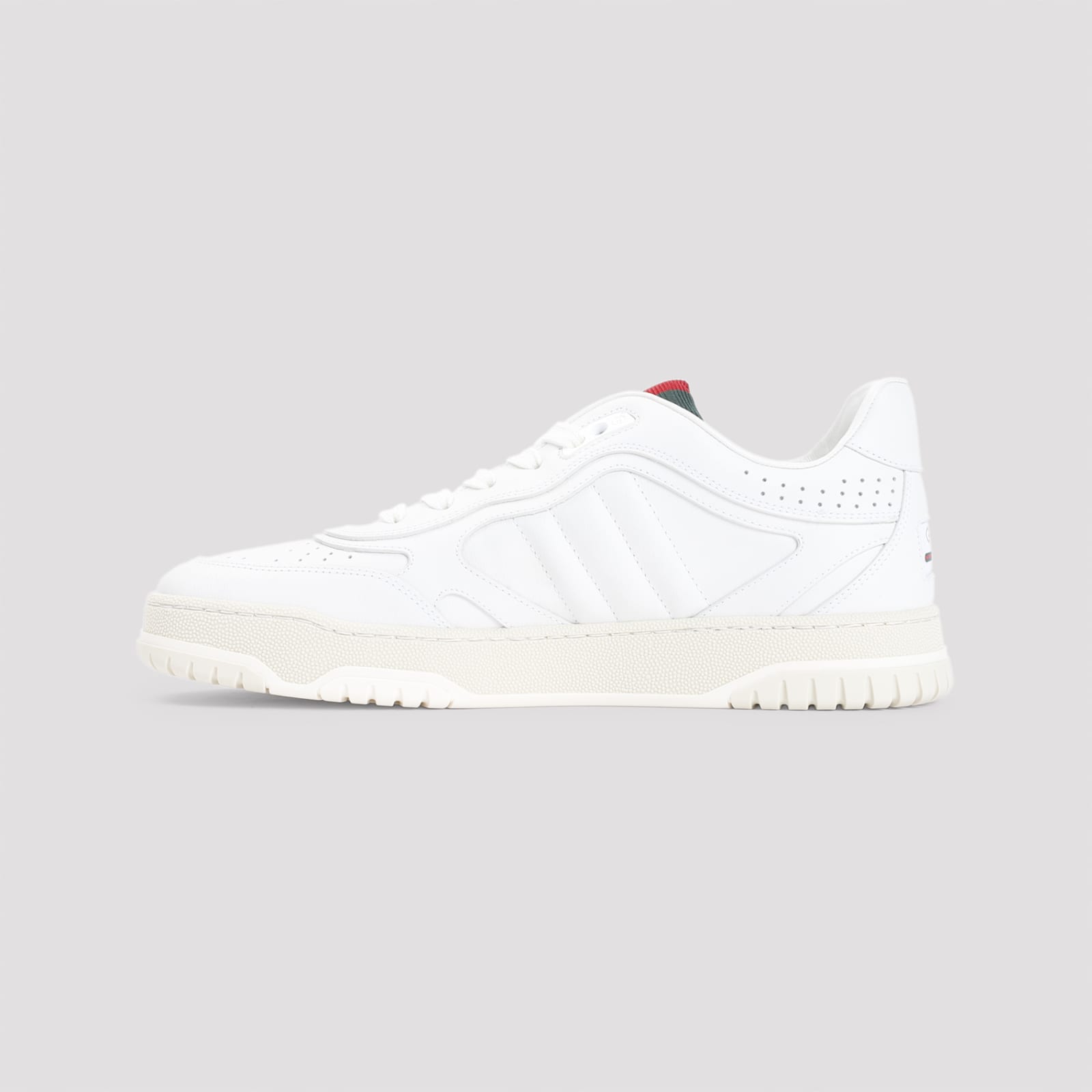 Shop Gucci Re-web Trainers In Great White