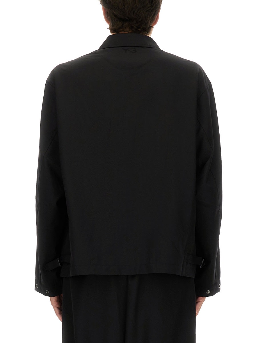 Y-3 Refined Wool Jacket In Black