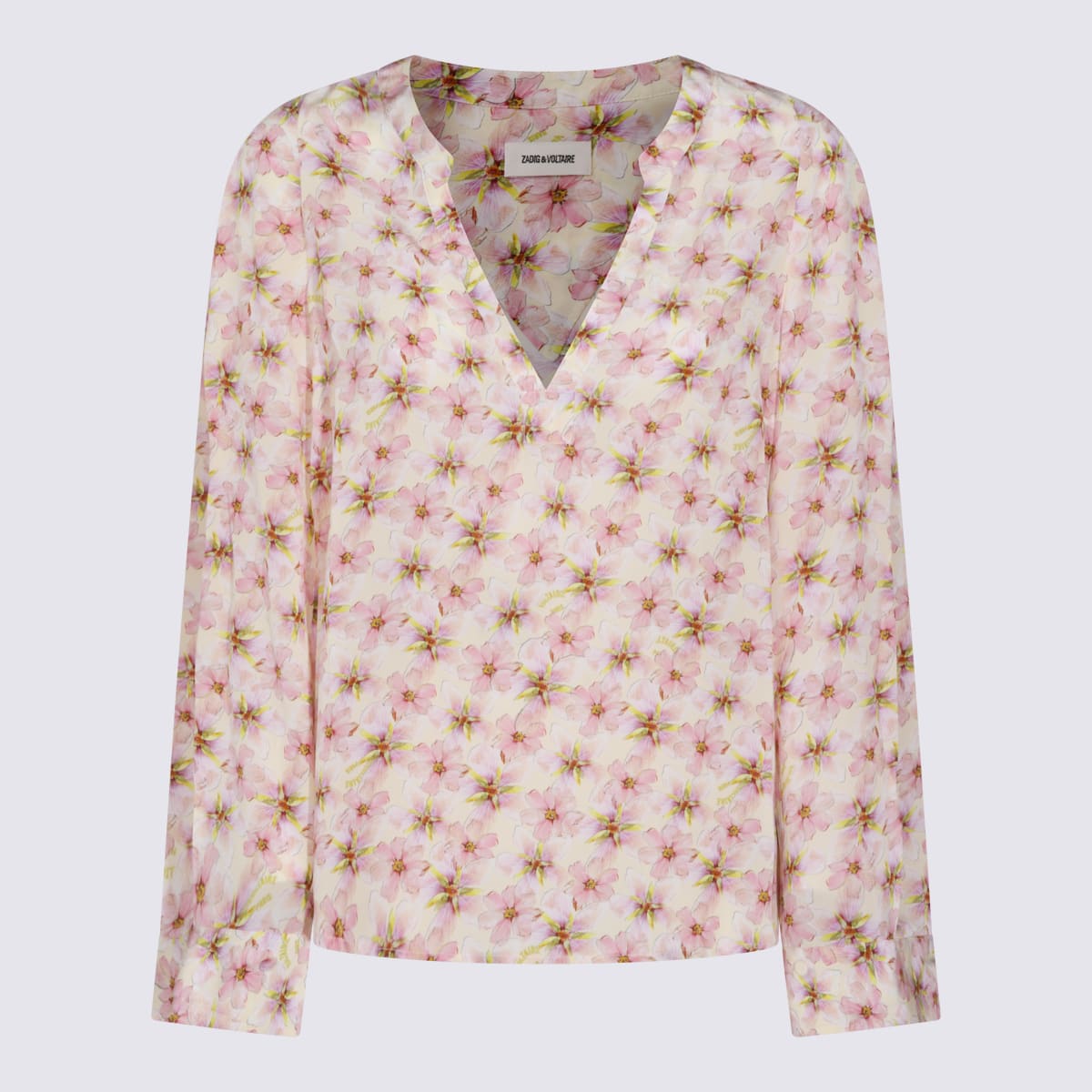 Zadig & Voltaire Pink Viscose Top