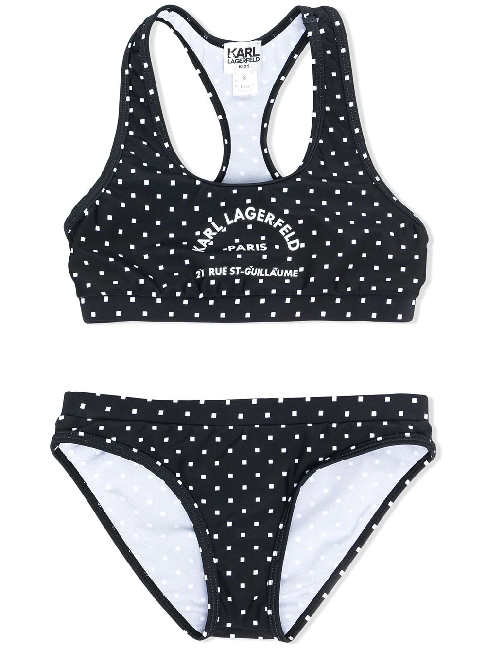 Karl Lagerfeld Kids Two-piece Swimsuit With Print