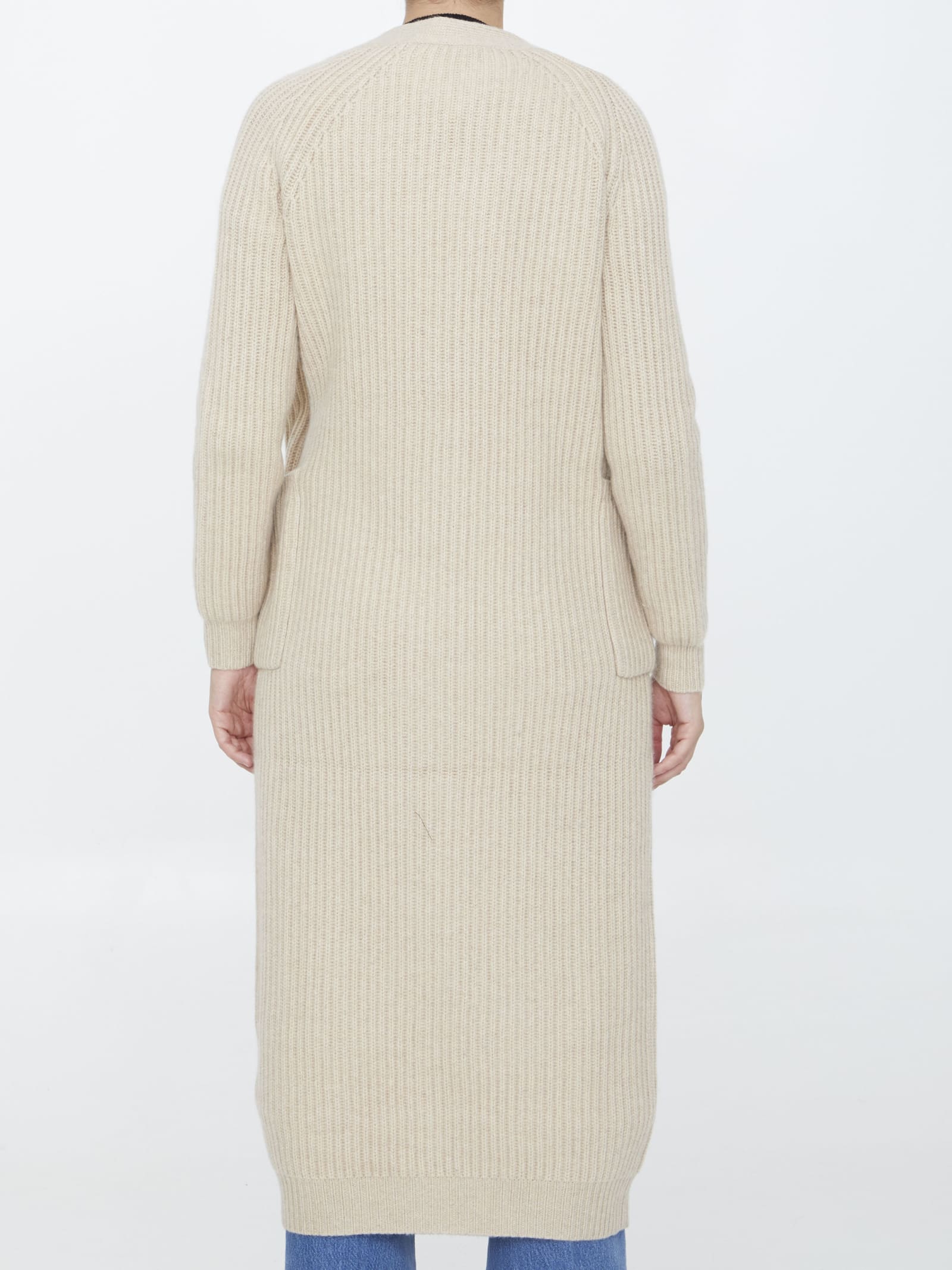 Shop Max Mara Sumatra Cardigan In Avorio