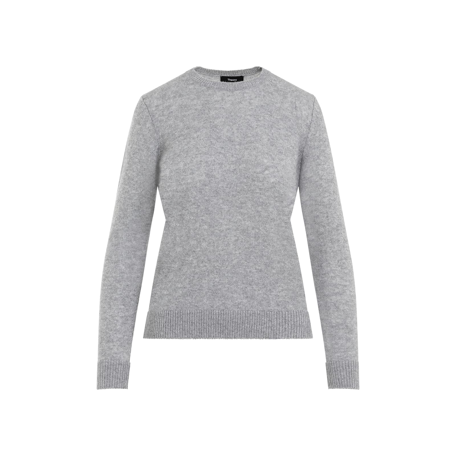 Shop Theory Cashmere Crewneck In Pgm Husky