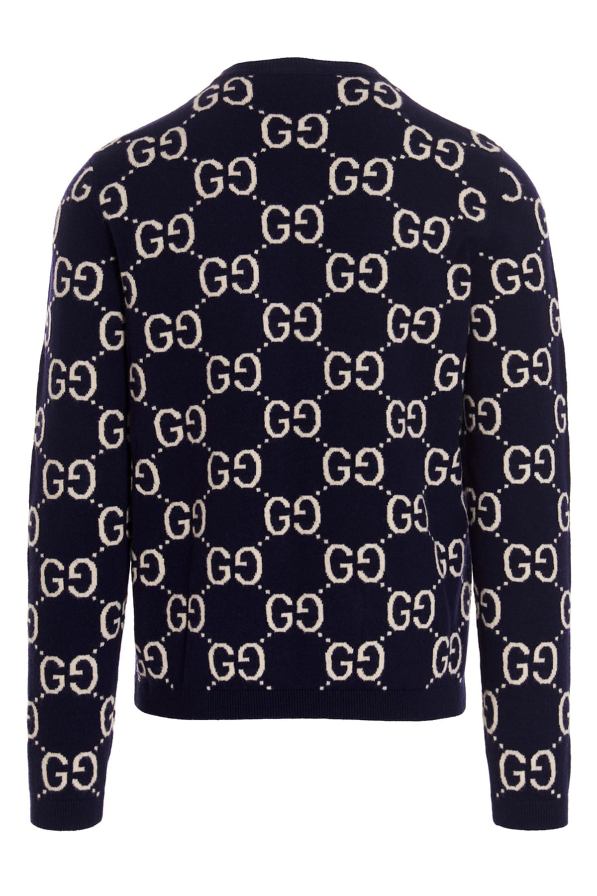 Shop Gucci Gg Sweater In Blue