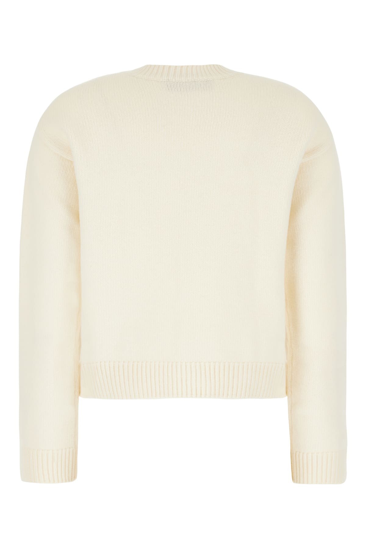 Shop Gucci Ivory Wool Sweater In Ivory Black