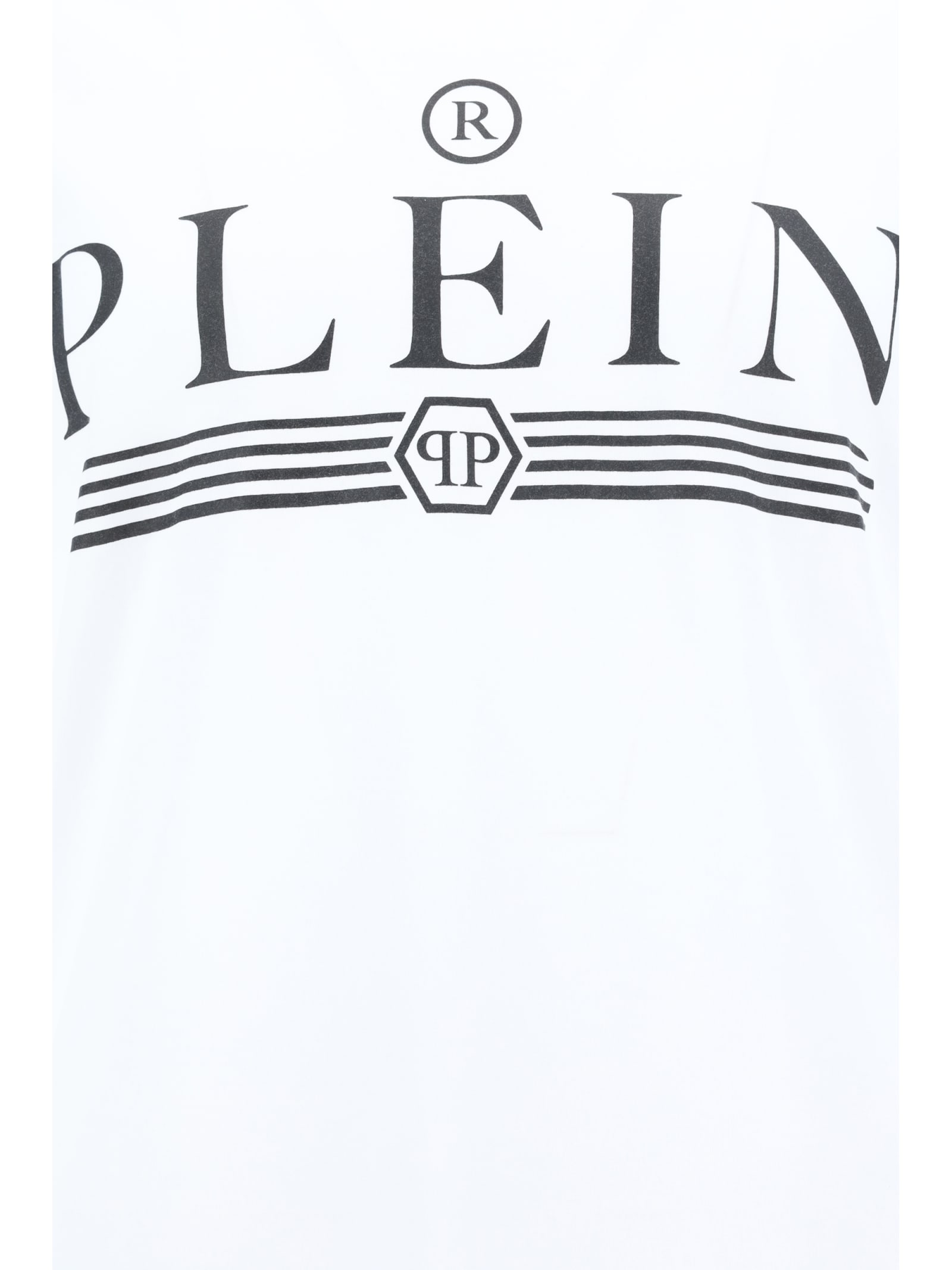 Shop Philipp Plein T-shirt In White