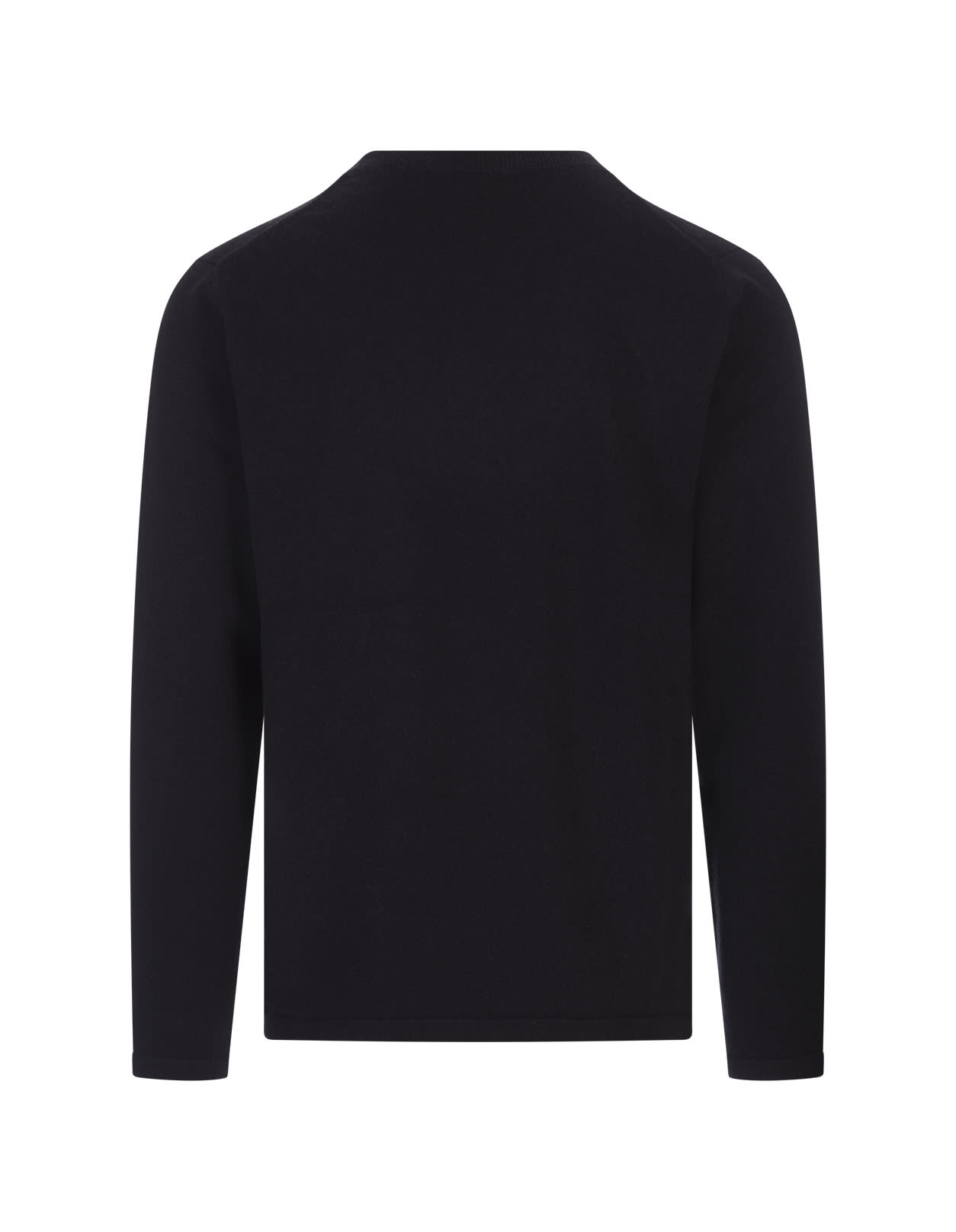 VINCE NAVY BLUE CASHMERE CLASSIC FIT SWEATER 