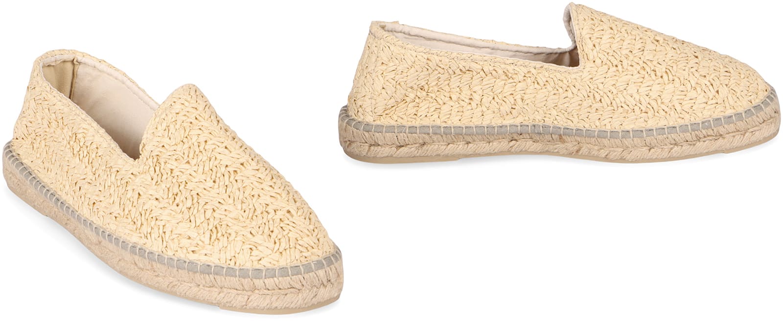 Manebi Raffia Espadrilles