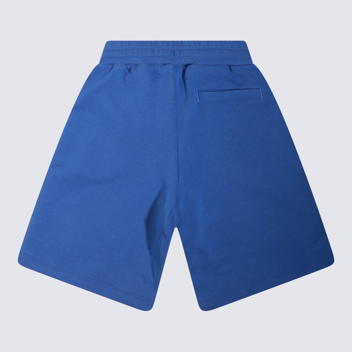 Shop Dolce & Gabbana Blue Cotton Shorts In Bluette Medio