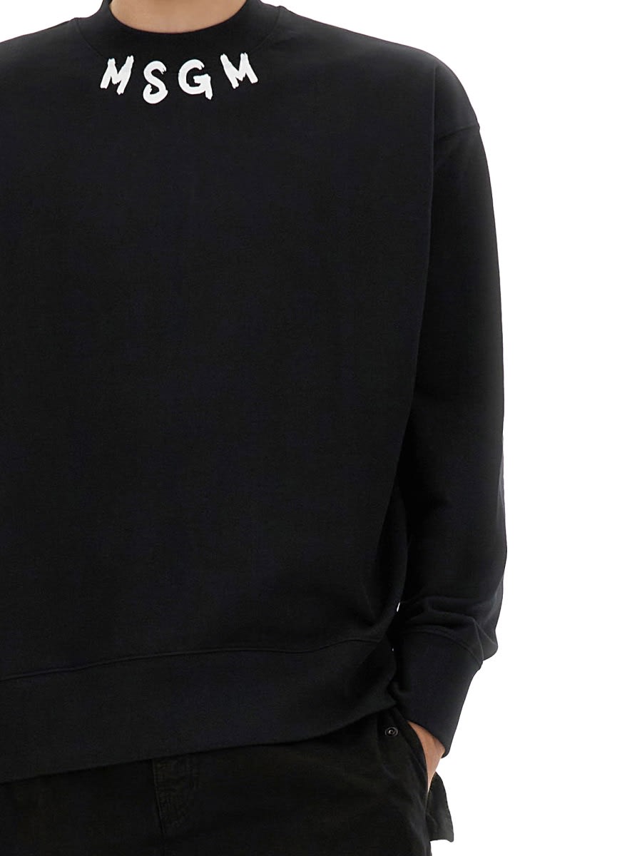 Msgm Sweaters In Black