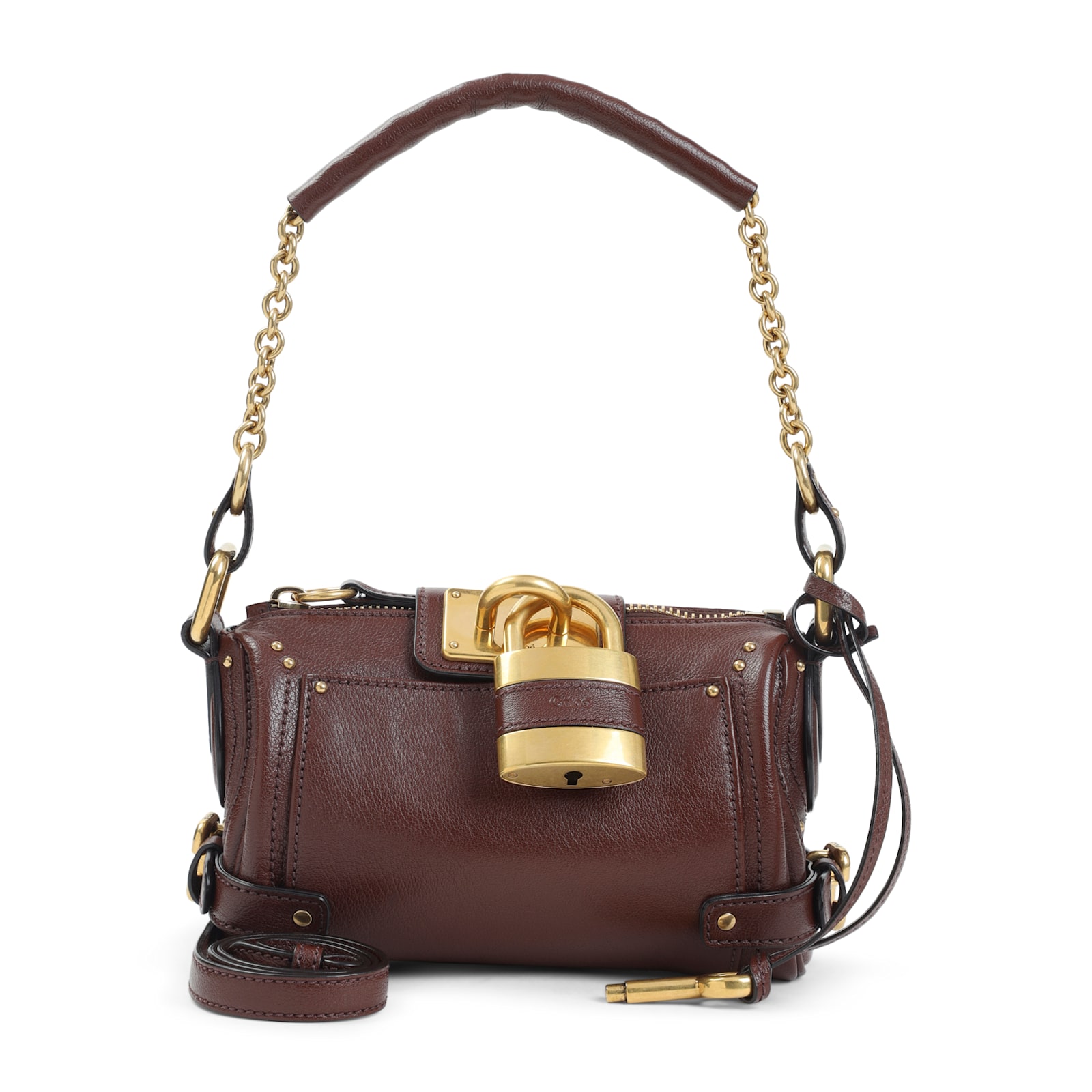 Chloé Brown Paddington Shoulder Bag In Brown