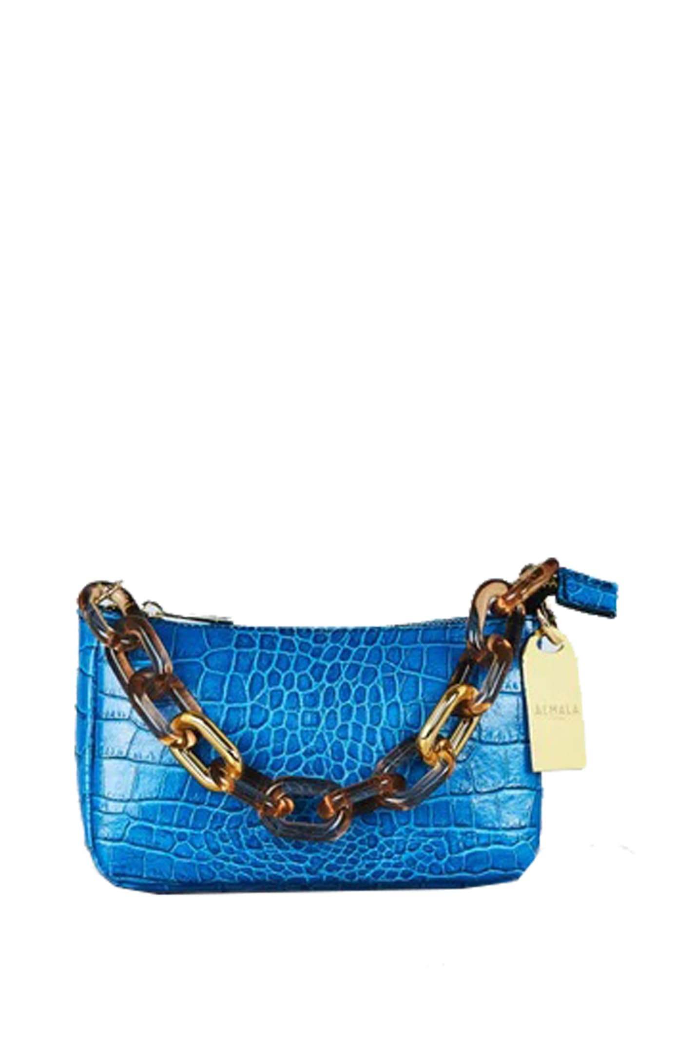Shop Almala Handbag In Blue