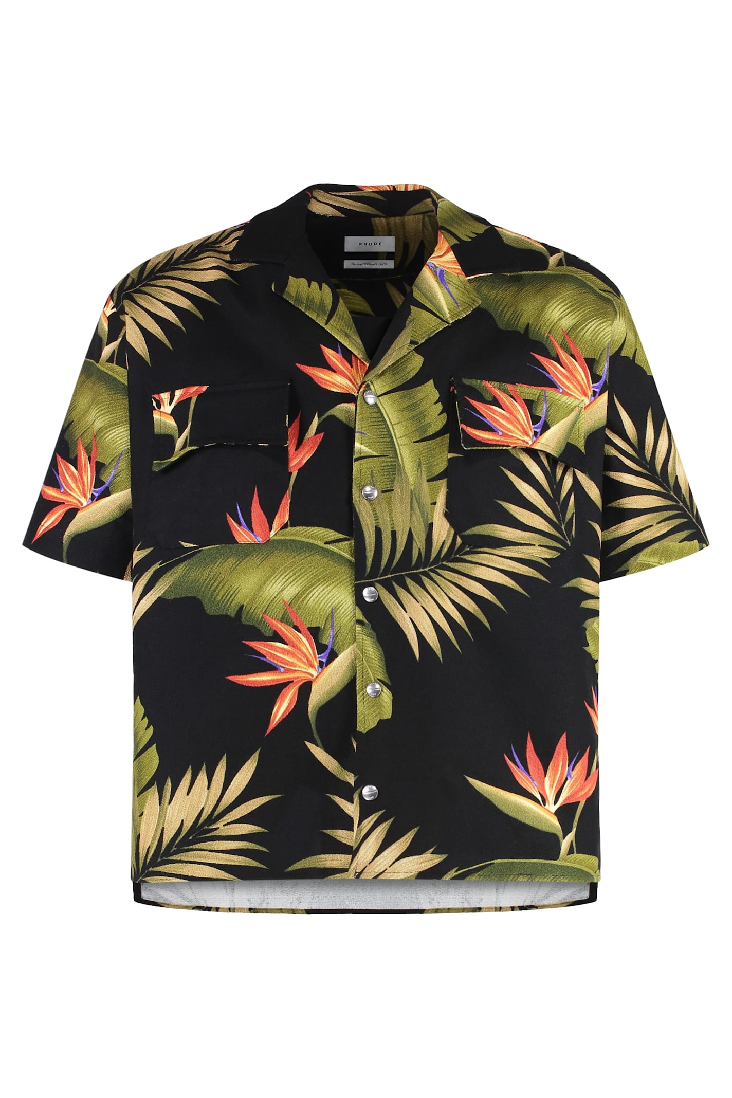 Rhude Printed Short Sleeved Shirt Rhude Printed Short Sleeved Shirt