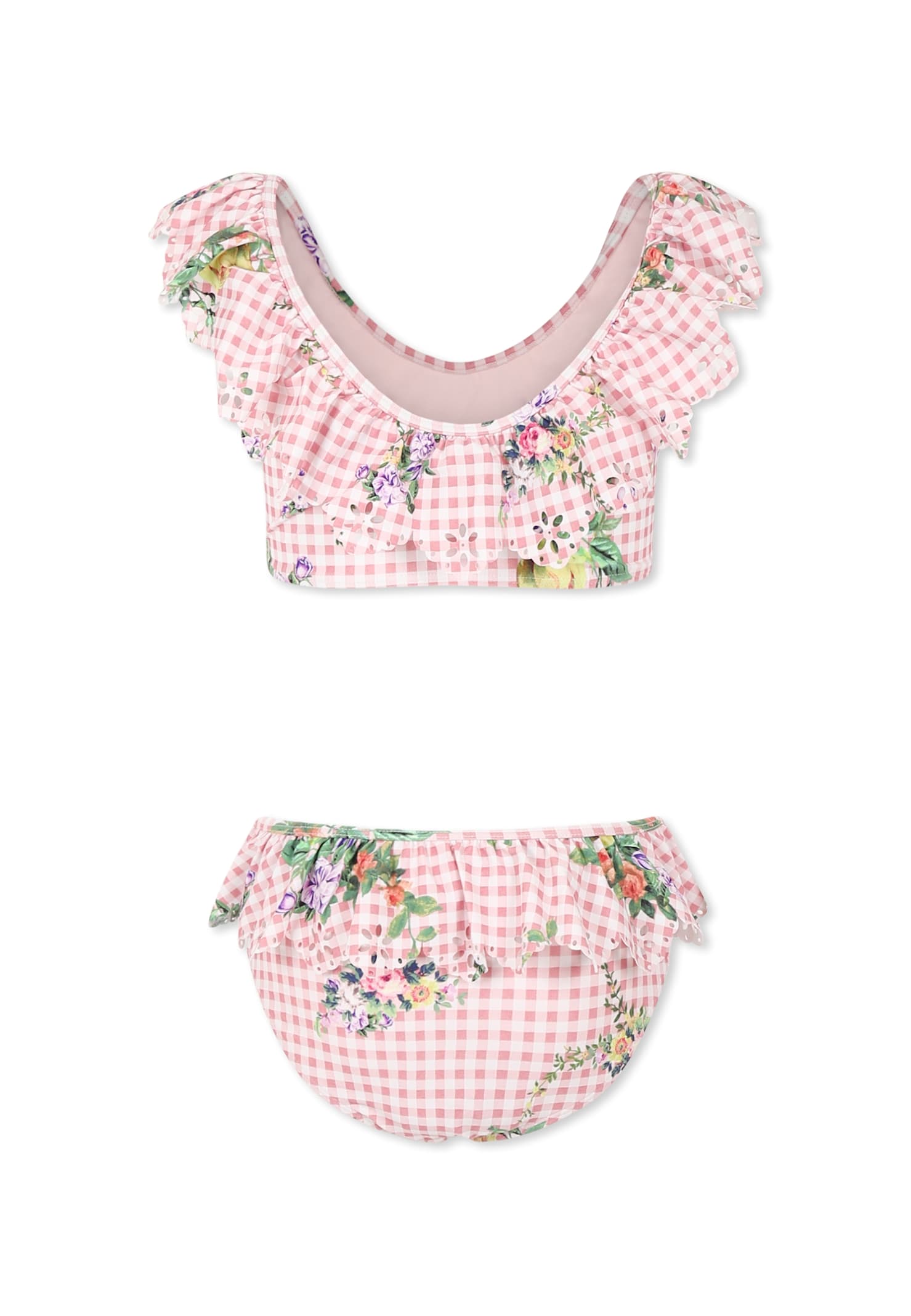 Shop Camilla Pink Bikini For Girl With Floral Print
