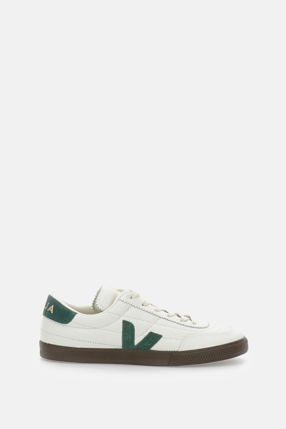 Veja Multicolour Leather Suede Sneaker In White