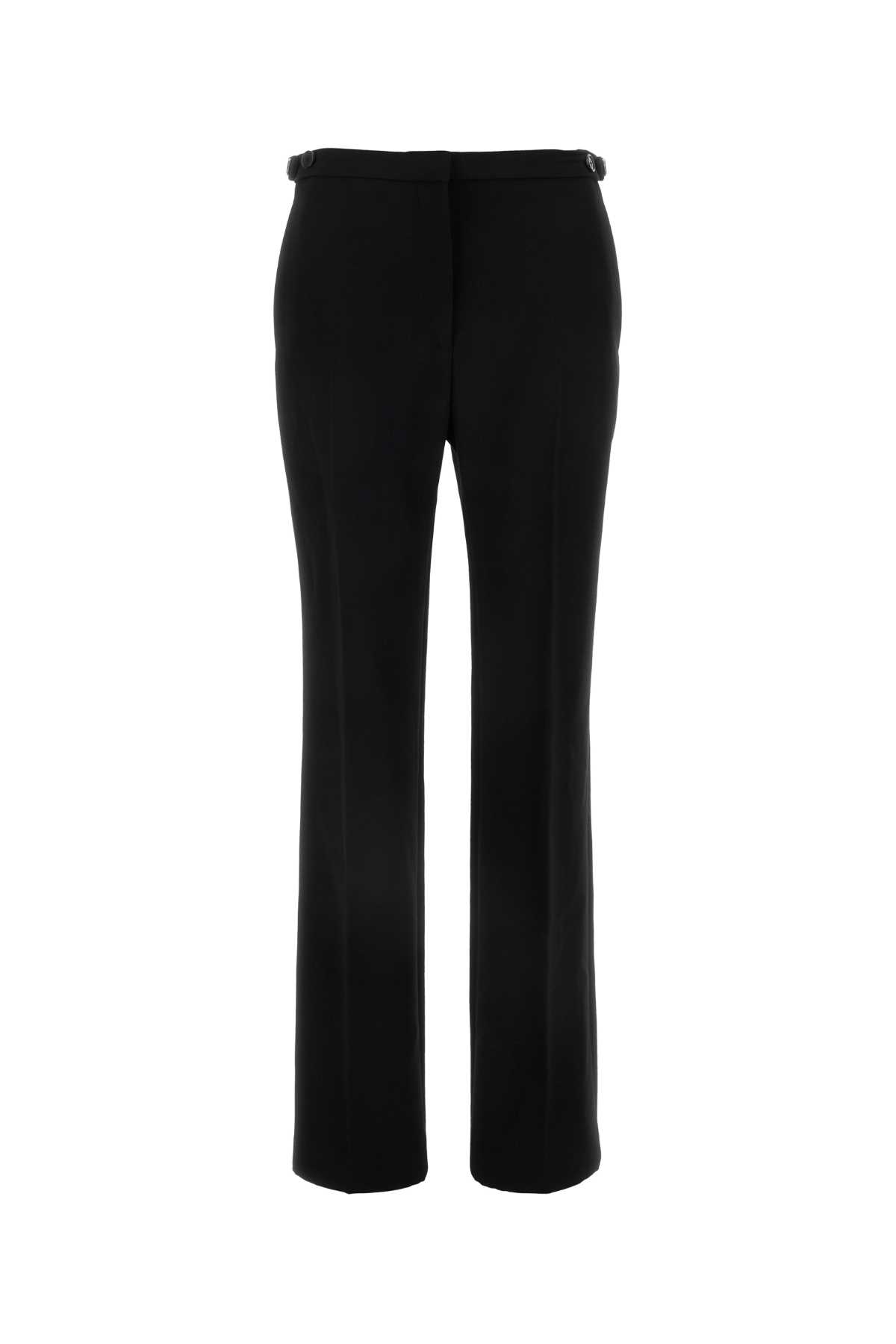 The Row Black Wool Jesse Pant