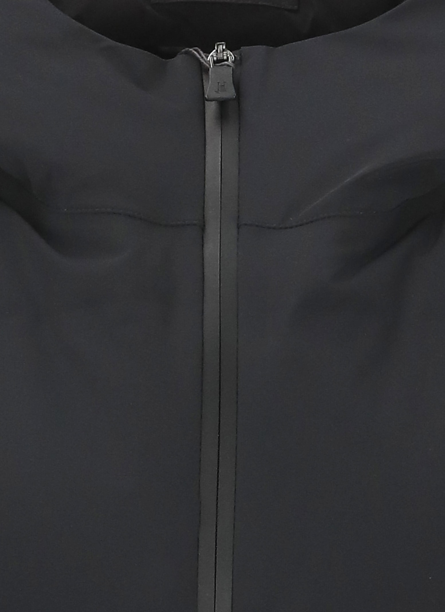 Herno Men New Impact Down Jacket With Hood In Black