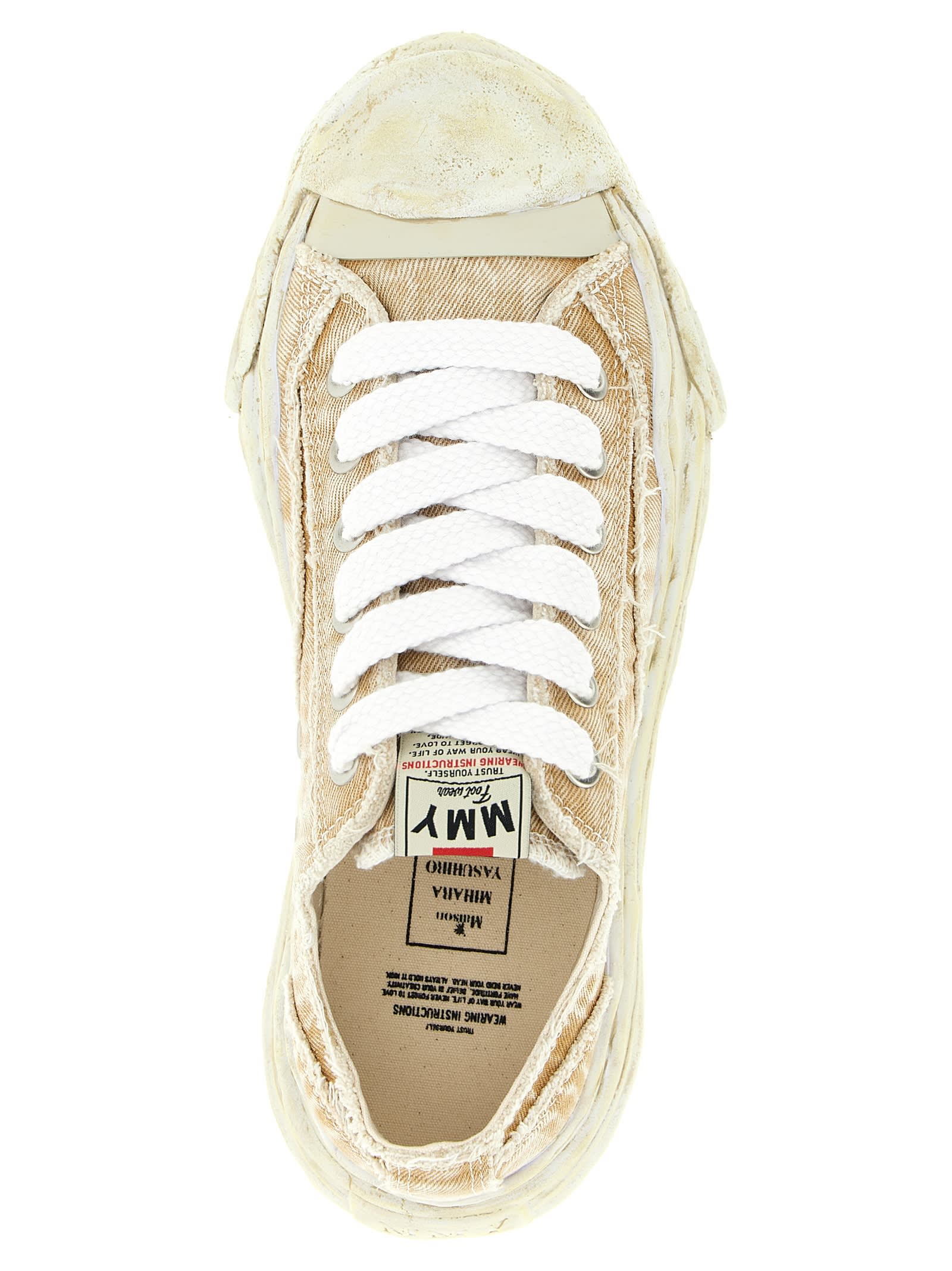 Miharayasuhiro Hank Sneakers In Nude