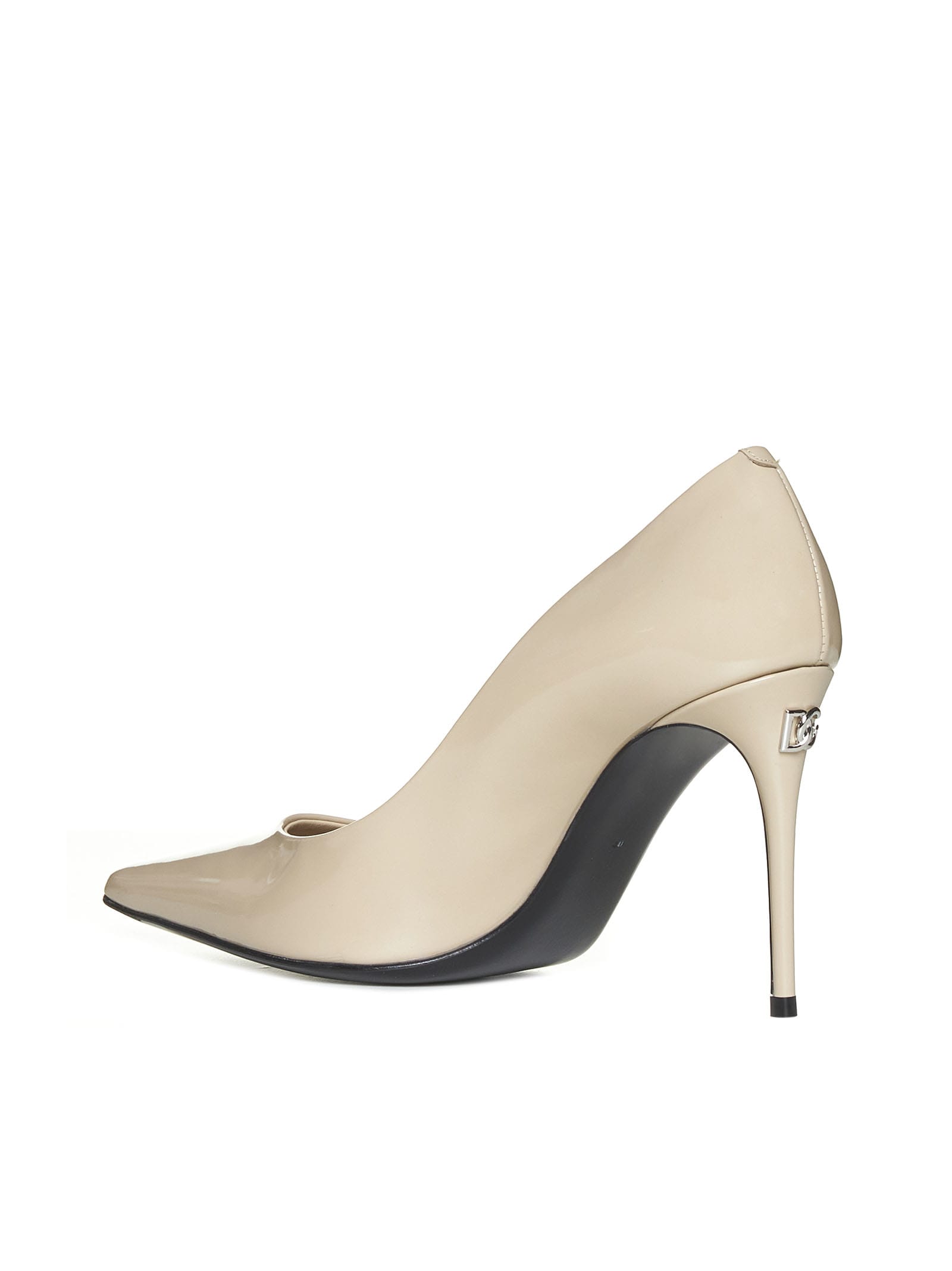 Shop Dolce & Gabbana Dolce&gabbana Kim Pumps In Pale Pink