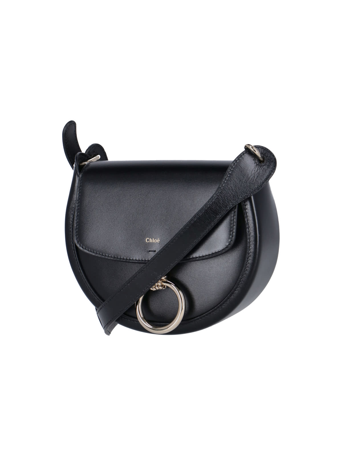 Shop Chloé Arl Eugene Small Crossbody Bag In Nero