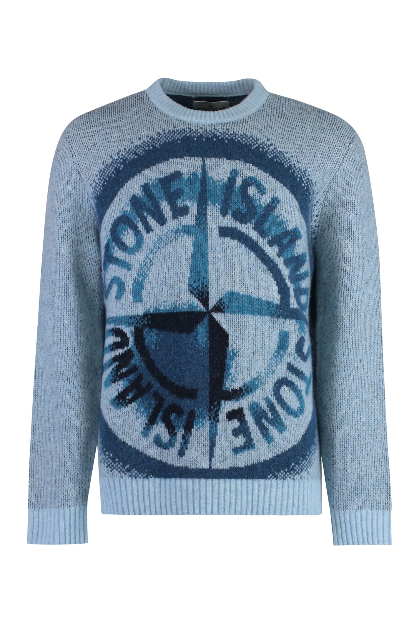 Wool-blend Crew-neck Sweater