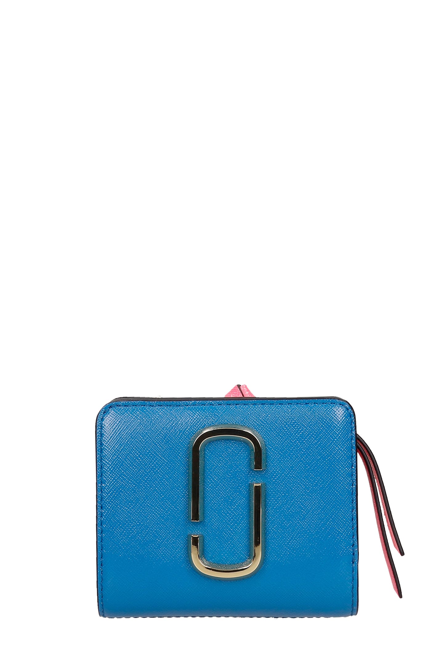 Marc Jacobs Wallet In Blue Leather