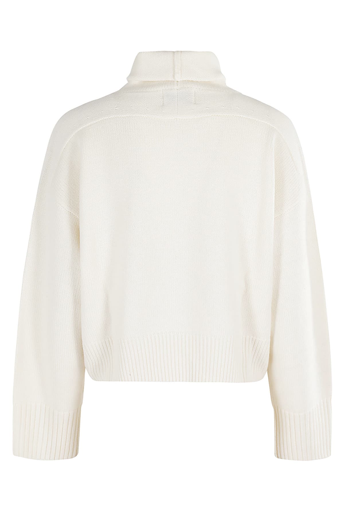 Shop Loulou Studio Collar Sweater In Ivory