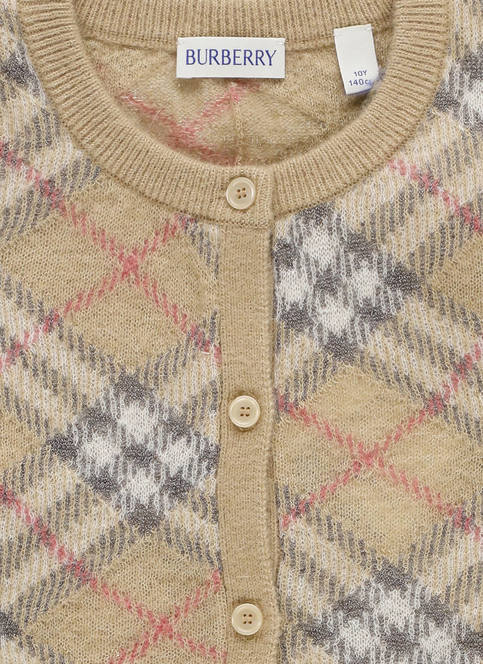 Burberry Bethane Cardigan In Brown