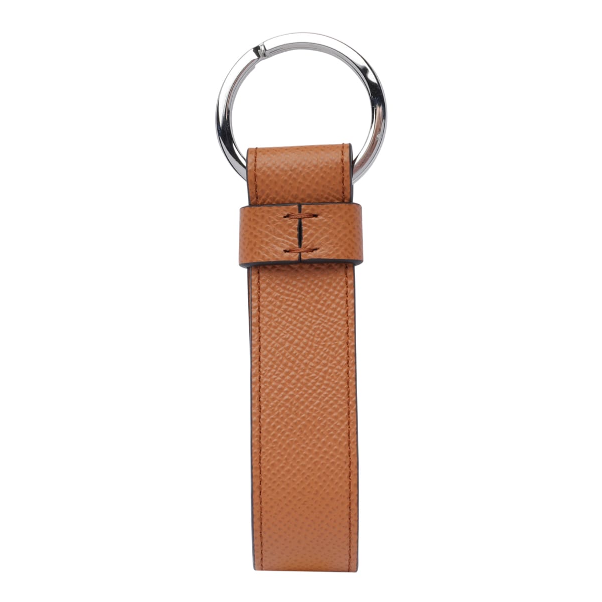 Tod's T Keyring In Brown